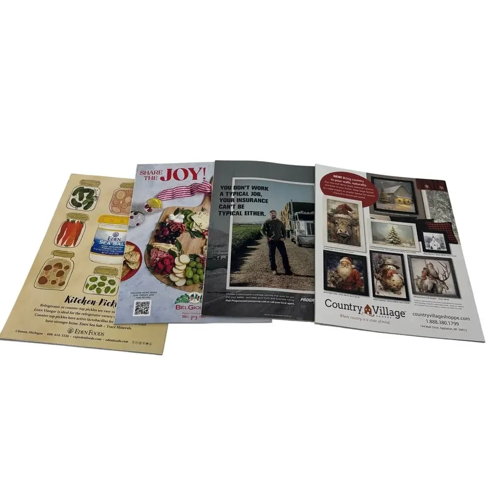 Lot of 4 Magazines Home Decoration Farmhouse Hobby Decor